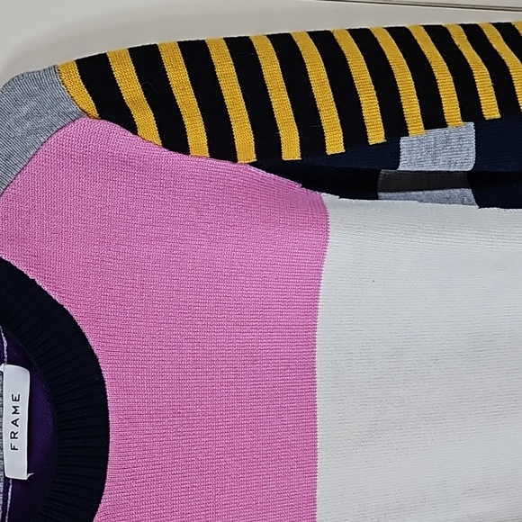 Frame Color Block Sweater - Picture 2 of 7